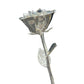Solid Silver 24K Gold Dipped Rose