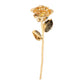 Solid Gold 24K Gold Dipped Rose
