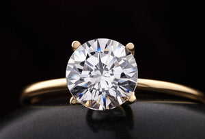 Build a custom diamond engagement ring at Robert Irwin Jewelers 