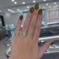 Noam Carver Oval Lab Grown Diamond Engagement Ring in 14K Yellow Gold (4 CTW)