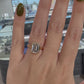 Noam Carver Emerald Lab Grown Diamond Bezel Solitaire Engagement Ring in 14K Yellow Gold (4 CT)