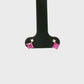 14K Rose Gold Pink Sapphire and Diamond Stud Earrings