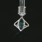 14K White Gold Marquise London Blue Topaz Statement Ring