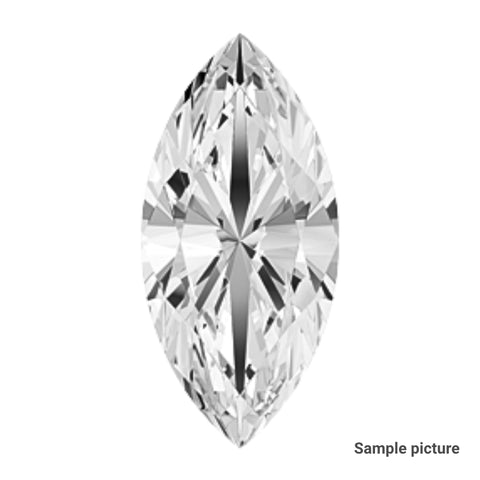 1.23 Carat Marquise IGI Labgrown Diamond, With Certificate ID LG65******