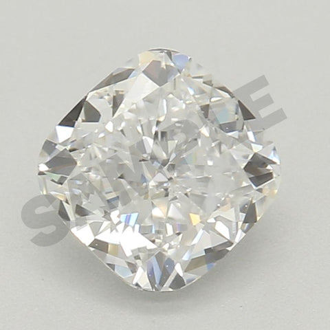 2.04 Carat Cushion IGI Labgrown Diamond, With Certificate ID LG65******