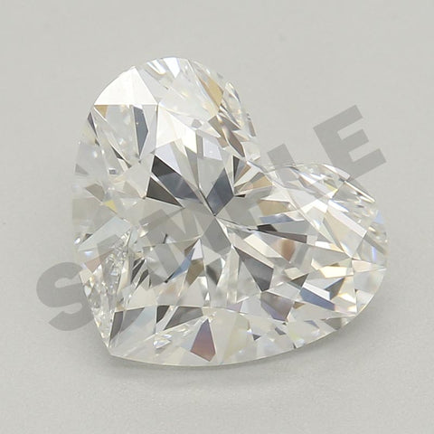 1.07 Carat Heart IGI Labgrown Diamond, With Certificate ID 60********
