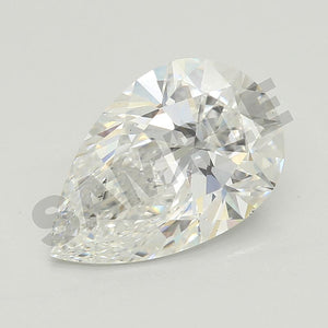 0.70 Carat Pear GIA Natural Diamond, With Certificate ID 65********